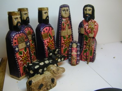 Manger Scene from El Salvador